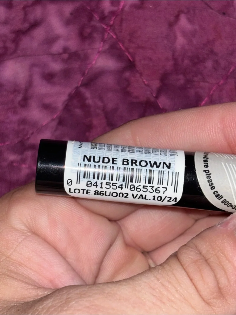 Maybelline Sensational Liquid Matte Lipstick — Nude Brown NWT
